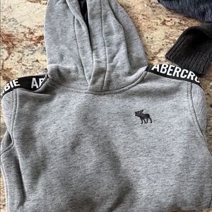 Abercrombie & Fitch Heather Gray Hoodie
